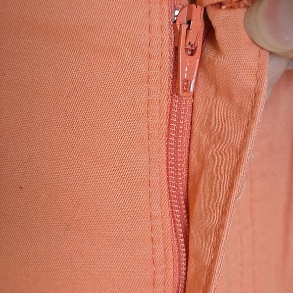 New Womens Lee Flex to Go Shorts Great Color 14 Medium Papaya Summer Ladies - Picture 9 of 16